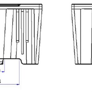 IBC Bund with Removable Grid-4224