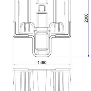 IBC Bund with Dispenser & Grid-4221