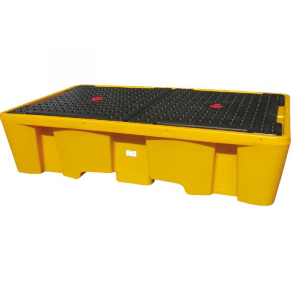 Double IBC Bund / 8 Drum Spill Pallet-0