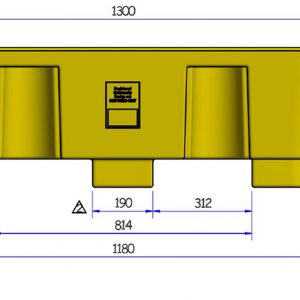 Bund Pallet - 2 Drum-4212