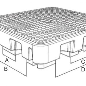 Bund Pallet - 4 Drum-4214