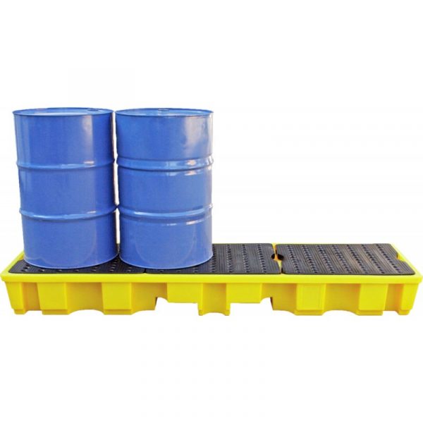 Bund Pallet - 4 Drum - In-Line-0