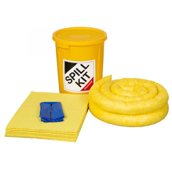 Spill Kit in Plastic Drum - 35L Chemical-0