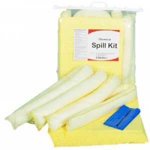 Spill Kit in Clip-Top Plastic Bag - 40L Chemical-0