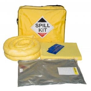 50L Chemical Spill Kit in Shoulder Bag Drip Tray CSK50DTI 