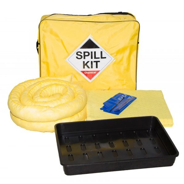 Spill Kit in Shoulder Bag + Drip Tray - 50L Chemical-0