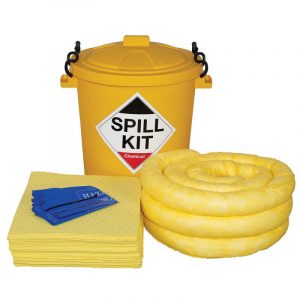 Spill Kit in Plastic Bin - 65L Chemical-0