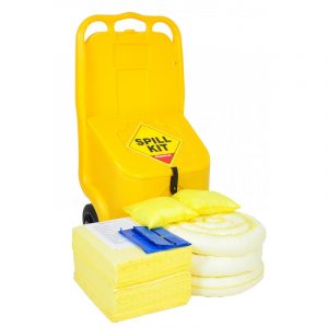 Spill Kit in Wheeled Locker Caddy - 60L Chemical-0