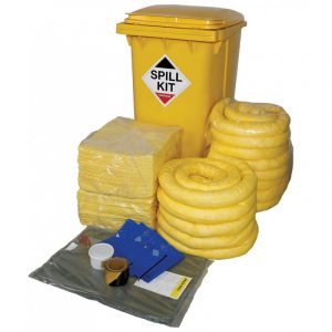 Spill Kit in Wheeled Bin - 350L Chemical-0