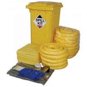 Spill Kit in Wheeled Bin - 250L Chemical-0