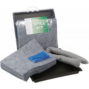 EVO Spill Kit in Clip-Close Plastic Bag + Flexible Tray - 15L-0