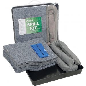 EVO Spill Kit in Clip-Close Plastic Bag + Drip Tray - 30L-0