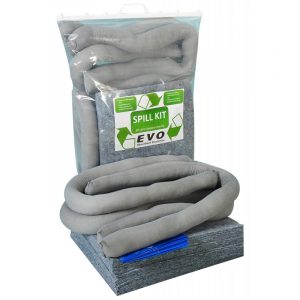 EVO Spill Kit in Clip-Close Plastic Bag - 40L-0