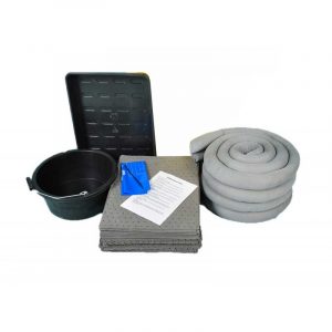 90L General Purpose Spill Kit Refill - Plastic Bin + Tray-0