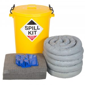 Spill Kit in Plastic Bin - 100L General-0