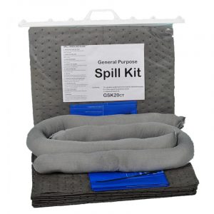 Spill Kit in Clip-Close Plastic Bag - 20L General-0