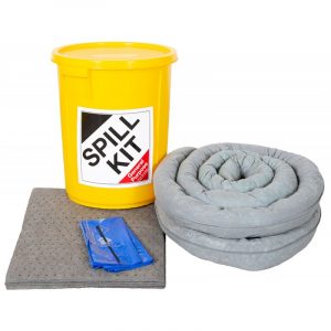 Spill Kit in Plastic Drum - 35L General-0