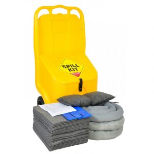 Spill Kit in Wheeled Locker Caddy - 60L General-0