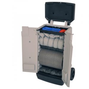 Spill Kit in Wheeled Spill Caddy - 70L General-0