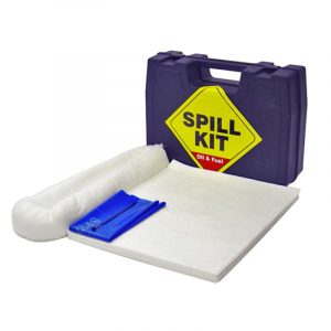 Spill Kit in Hard Carry Case - 15L Oil & Fuel -0
