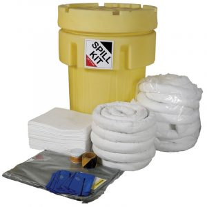 Spill Kit in Overpack Drum - 250L Oil & Fuel -0