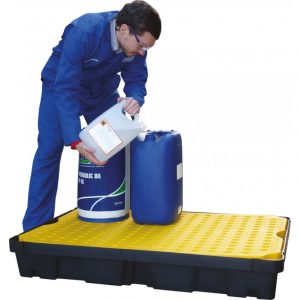 100L Spill Tray with Removable Grid -3569