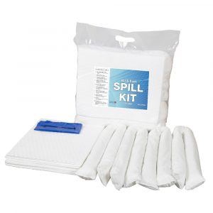 Oil & Fuel Spill Kit in Sealed Plastic Bag - 40L-0